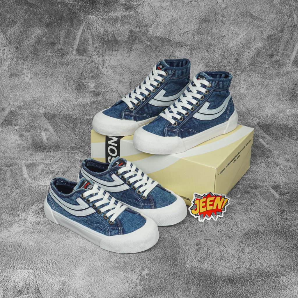 Johnson | Sepatu Johnson Galaxy Pro Denim Blue Original