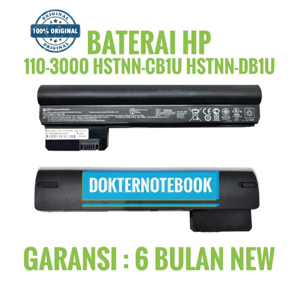 Battery Baterai Laptop HP MINI 110-3000 110-3110 110-3014TU