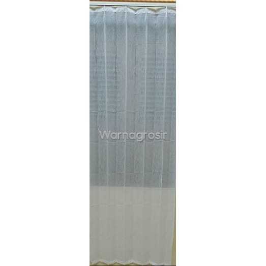 VITRASE GORDEN PUTIH POLOS/GORDEN DALAMAN PUTIH POLOS/VITRASE GORDEN/TIRAI GORDEN/ KAIN PUTIH GORDEN