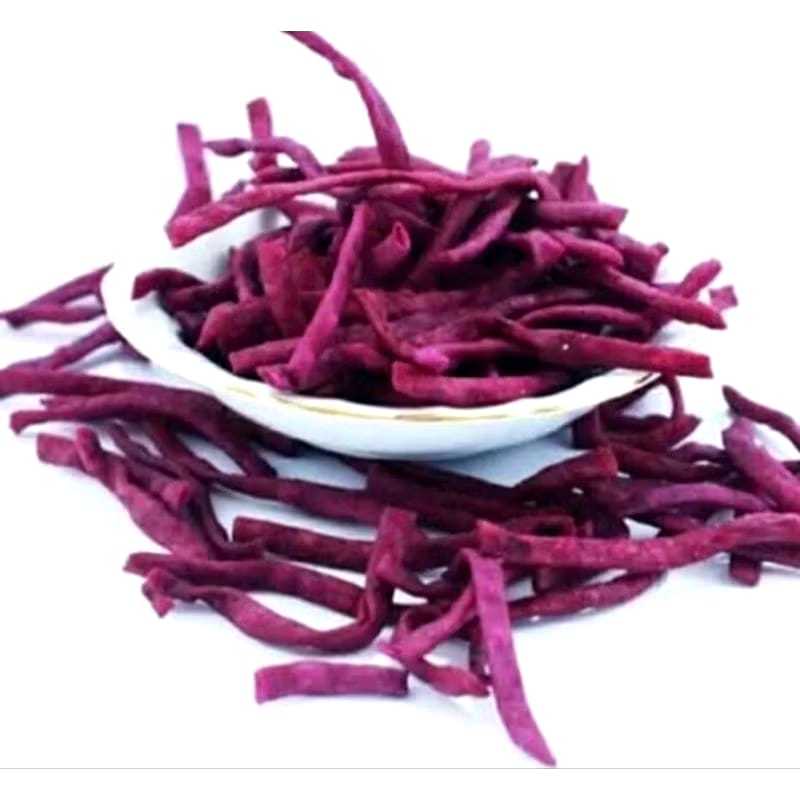 

1 KG STICK UBI UNGU GURIH | STIK UBI UNGU RENYAH | STIK TELO UNGU