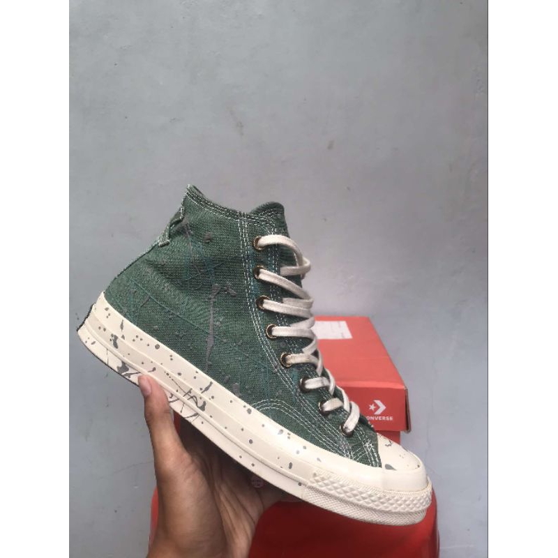 Converse 70s splatter green