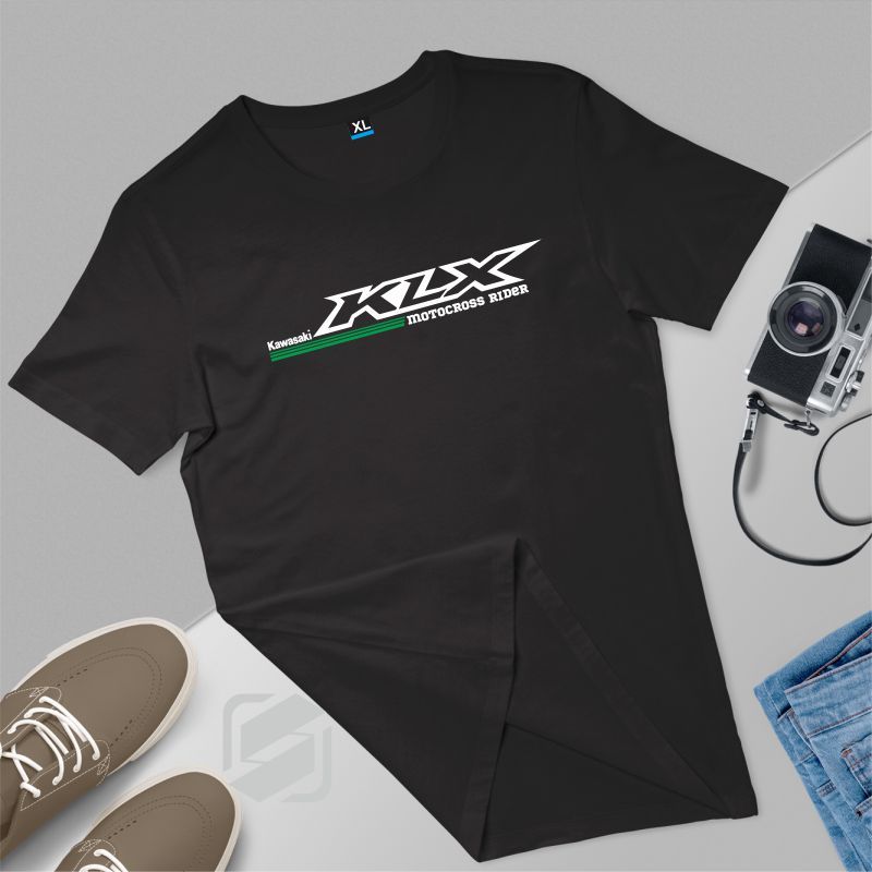 Kaos Kawasaki KLX Tshirt Distro Otomotif Pria Wanita Premium Original