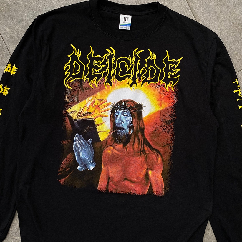 KAOS LENGAN PANJANG SERPENTS OF THE LIGHT - DEICIDE | KAOS BAND | KAOS BUILDUP | KAOS KATUN PREMIUM