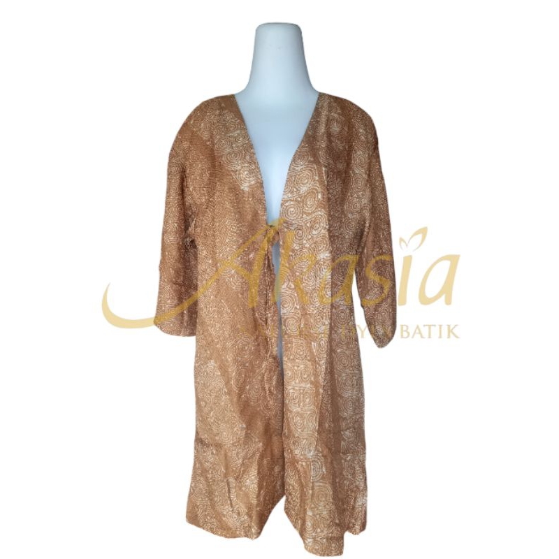 Outer batik warna alam dari Batik Akasia