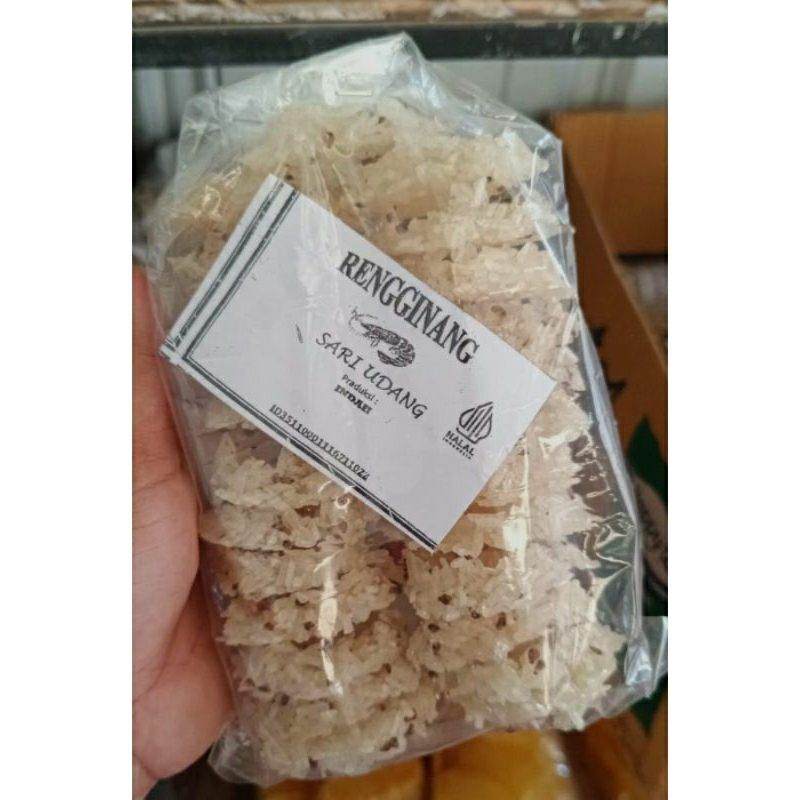 

Rengginang original sayur bayam cap udang