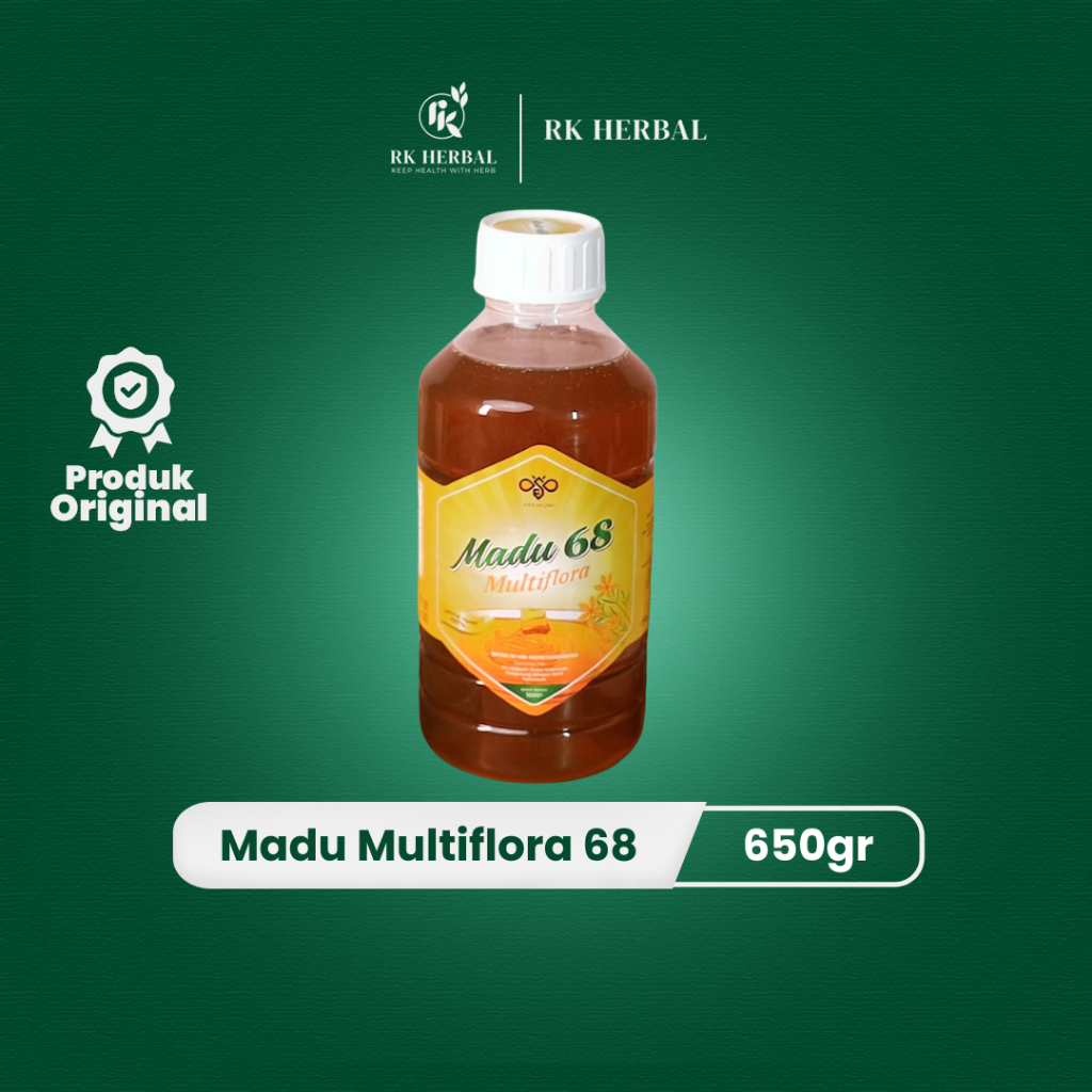 

Madu Multiflora 68 - Membantu Meningkatkan Daya Tahan Tubuh - 650 Gram