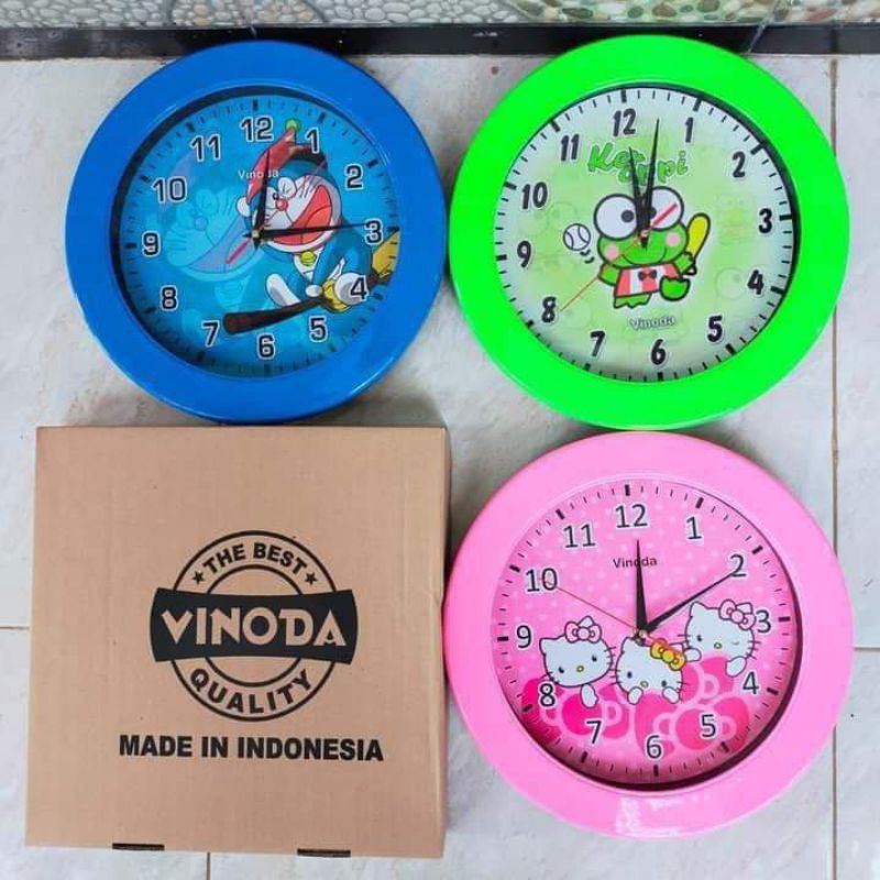 jam dinding karakter/jam vinoda