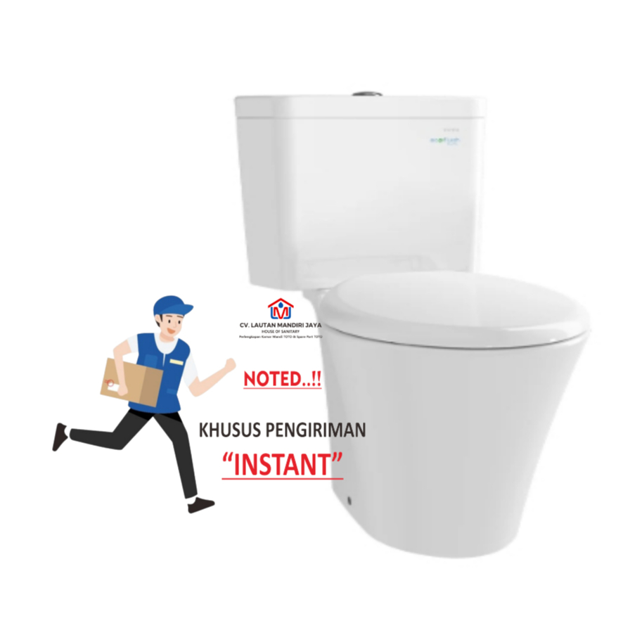 KURIR INSTANT Kloset Duduk  TOTO CW600J / SW600JP + TC505S