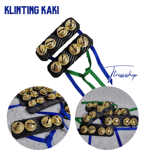 Klinting Kaki Gongseng Ceper Jaranan Kuda Lumping Krincing Aksesoris Binggel Anak Dewasa
