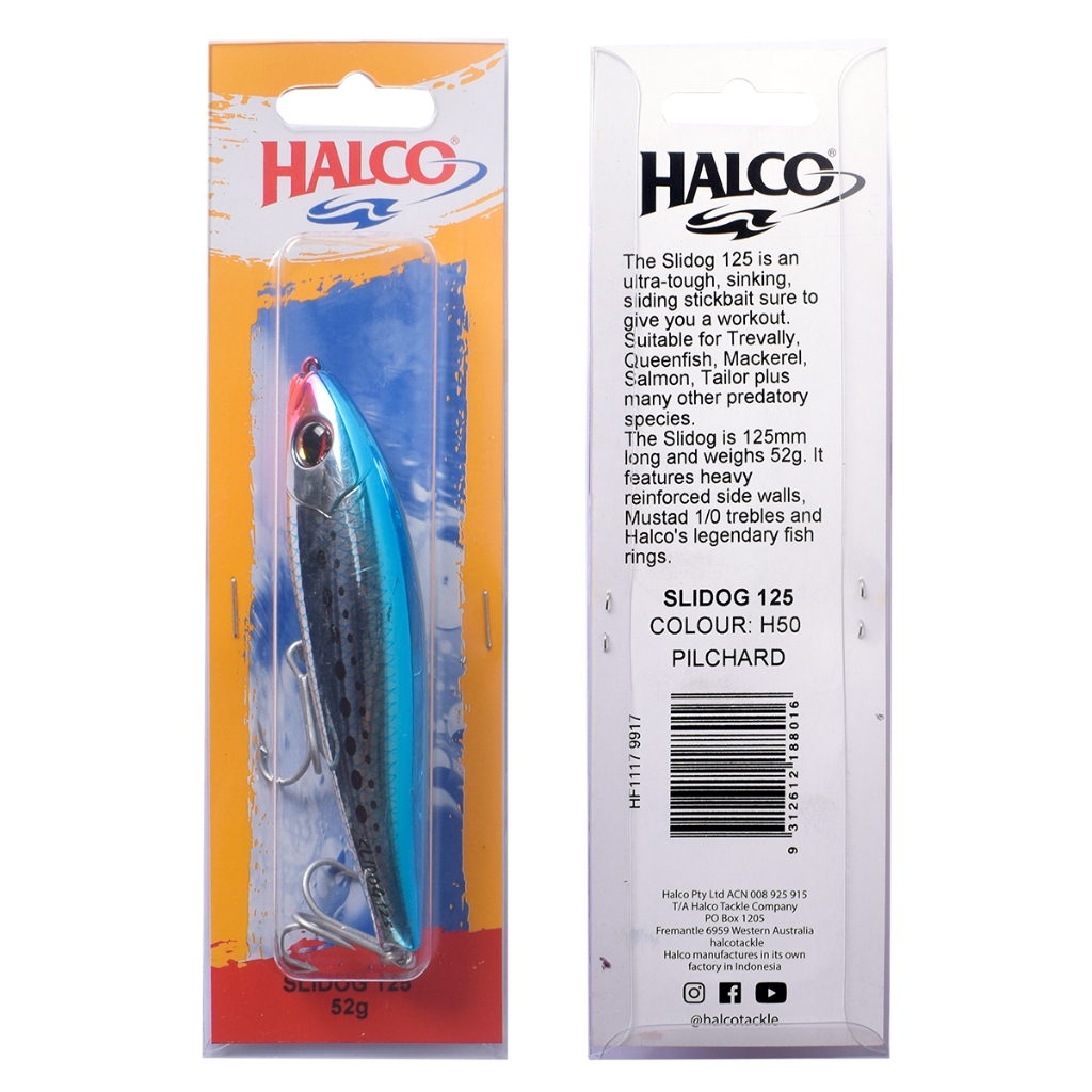 Umpan Mancing Popping Halco Slidog 125mm Indonesia memancing