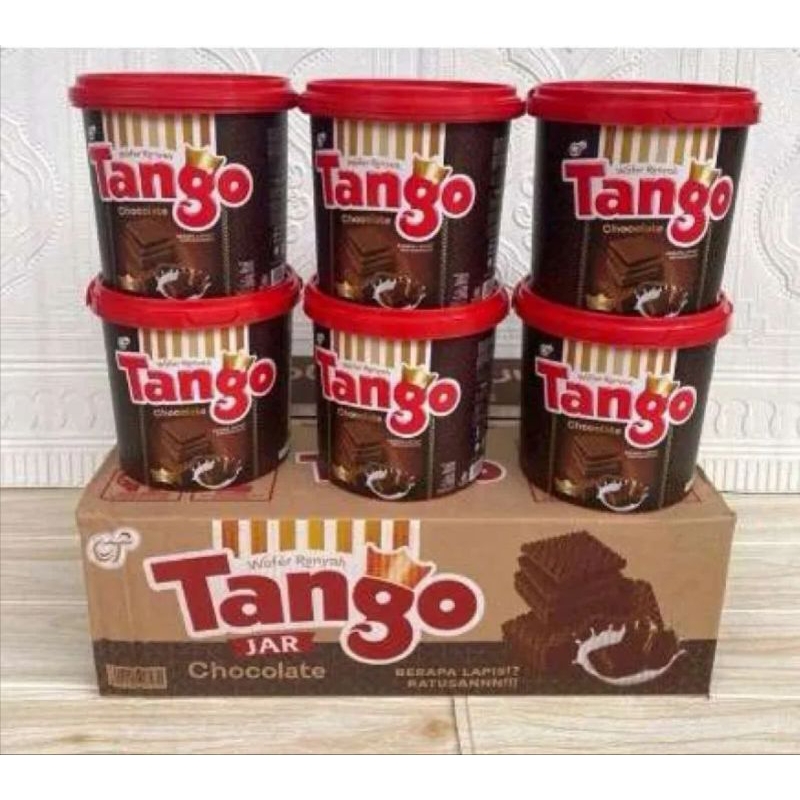 

1Dus Tango Jar Ember Wafer Coklat 240 gram