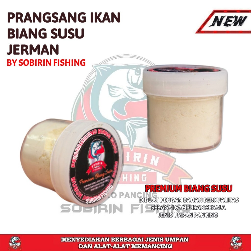 Biang susu Jerman by sobirin fishing prangsang ikan untuk mengumpulkan ikan