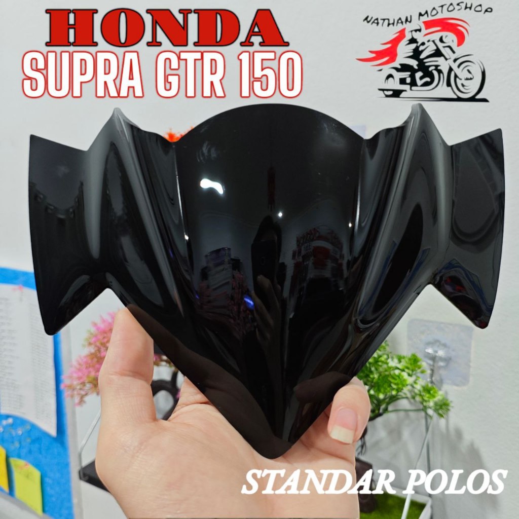 VISOR SUPRA GTR 150 VISOR WINDSHIELD SUPRA GTR 150 AKRILIK HIGH QUALITY VISOR HONDA SUPRA GTR