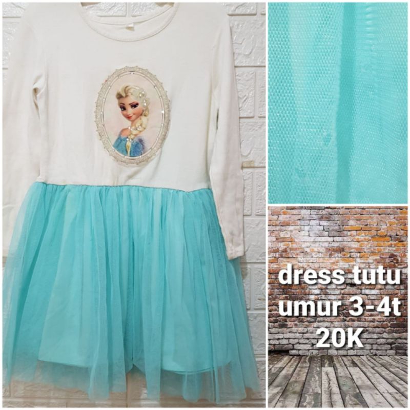 dress Anak Preloved Frozen