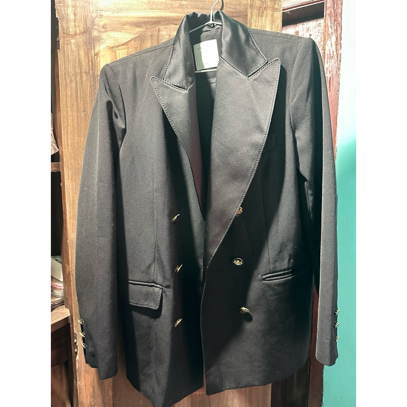 Jas Sandro Ori/ blazer/ jas hitam perempuan
