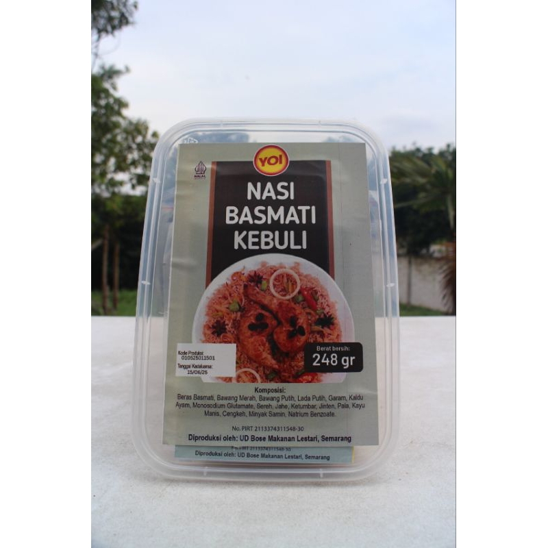 

Nasi Basmati Kebuli YOI 248 gr