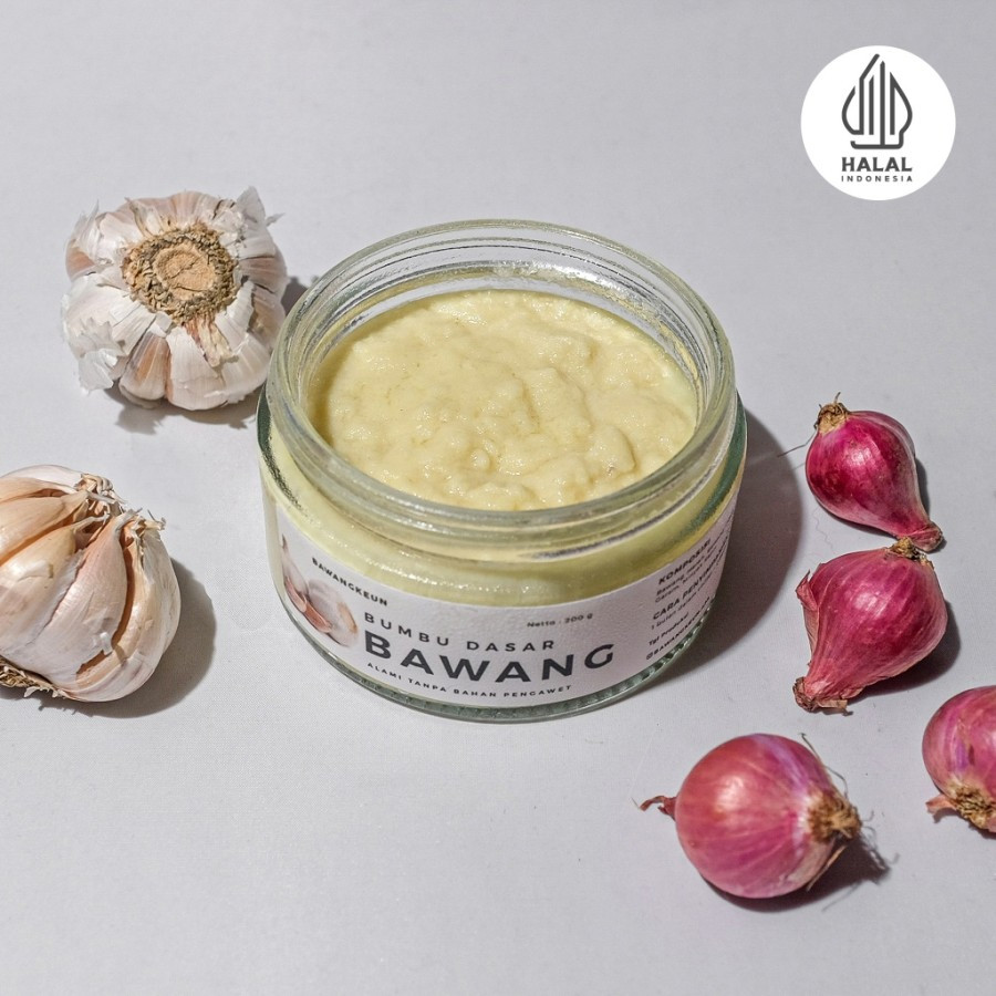 

Bumbu Dasar Bawang Serbaguna by BAWANGKEUN BUMBU Masak Instan Tumis Halus Non Msg