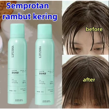 Dry Shampoo Semprotan Rambut Kering Untuk Mengembangkan Rambut Minyak Rambut Kontrol Rambut Berminya