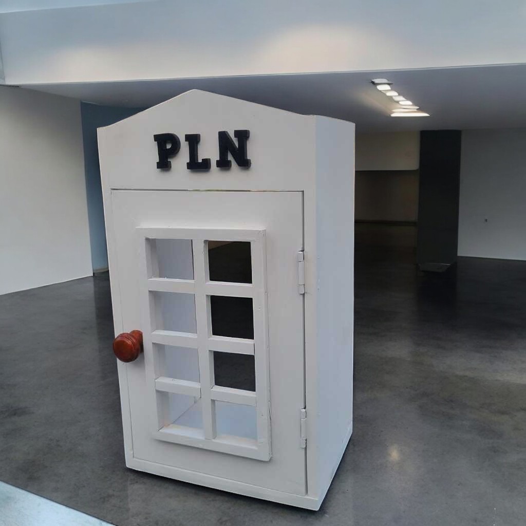 Box meteran listrik PLN token prabayar bahan kayu