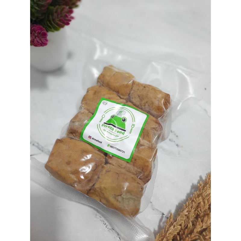 

DIRMAFOOD - Vacuum Pack Tahu Baso / Tahu Bakso Sapi / Tahu Baso Frozen