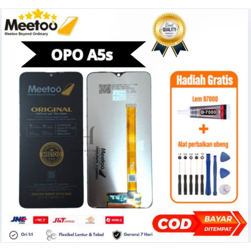 Lcd Touchscreen OPO A5s Fullset Original Freelem obeng