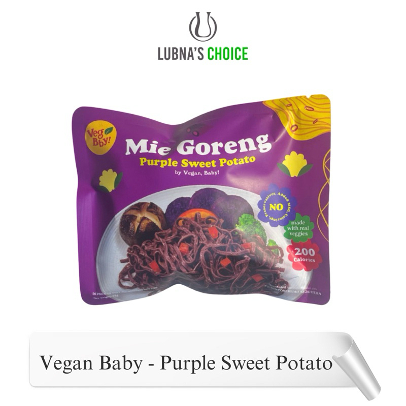 

Vegan Baby Mie Goreng - Purpe Sweet Potato