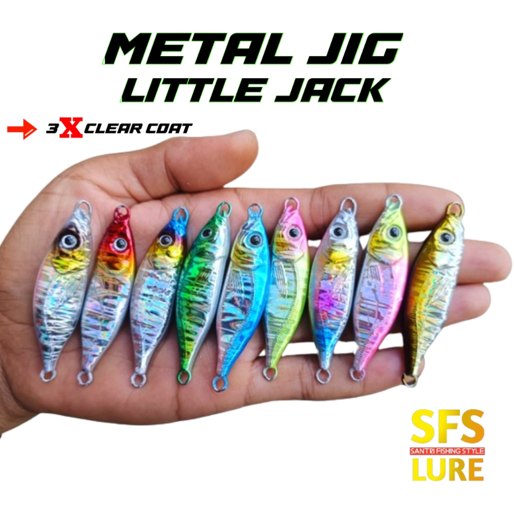 Metal jig 20gram/jig 30gram/40gram little jack 20gram metal jig 40 gram micro jig 30gram assist hok 