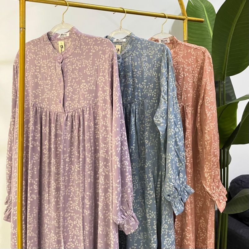 Gamis Diana Motif Fashion Muslim