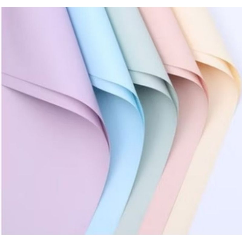 

Kertas Buket Matte Doff waterproof lebar kerang lebih 58x58cm