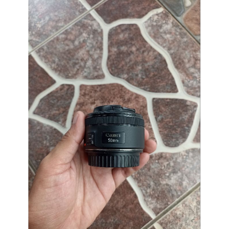Lensa Second Canon Fix 50mm STM