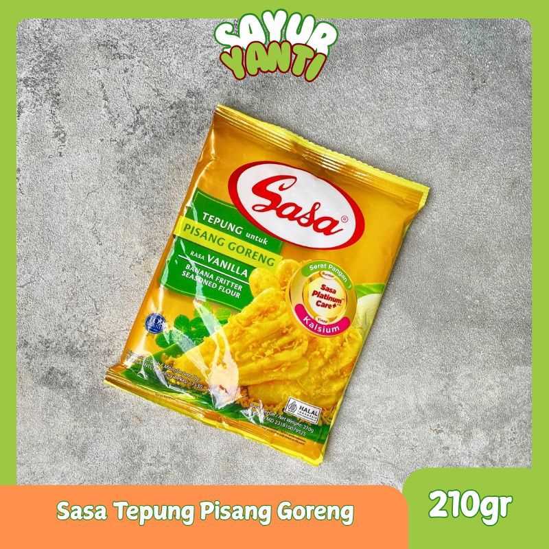 

Sasa Tepung Pisang Goreng 210gr