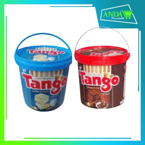 

ANDA Tango Wafer Coklat dan Vanilla Timba Jar 240gr