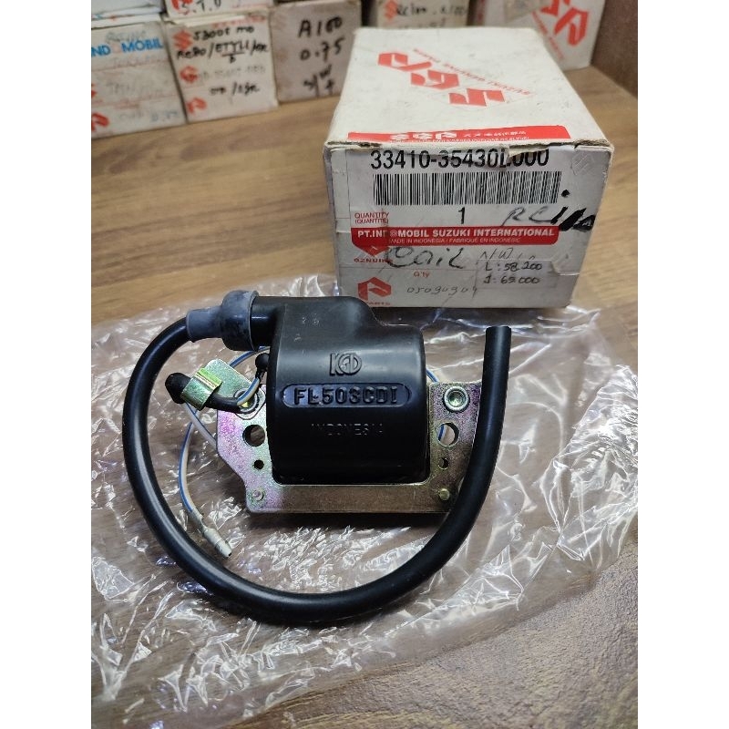 Koil Coil Ignition Suzuki RGR TS125 RC110 Crystal Tornado Original Suzuki Genuine Part