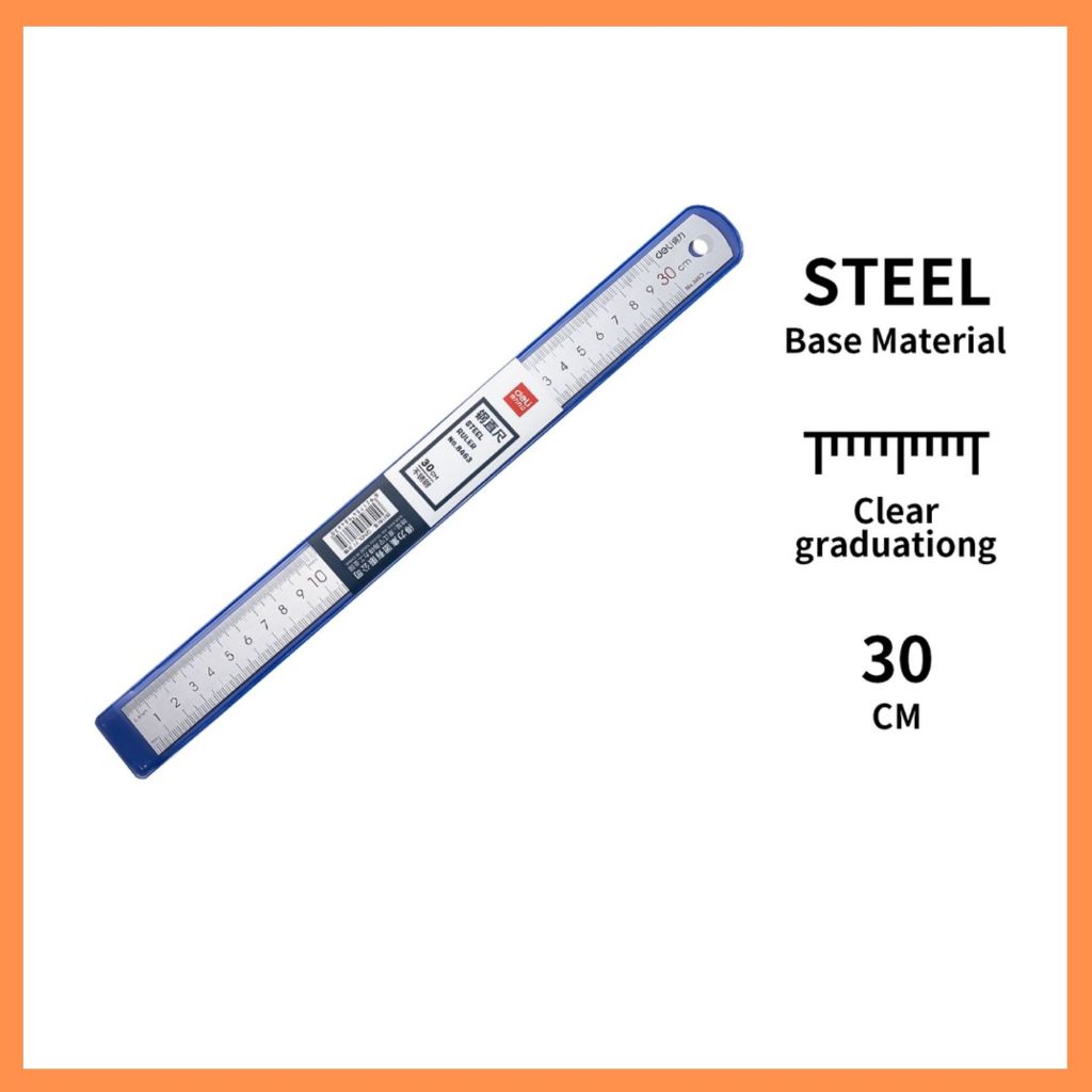 

Deli Penggaris Besi 30 CM 8463