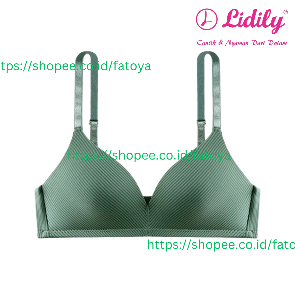 LIDILY Bra BH Seamless Busa Tanpa Kawat Size 34 - 38
