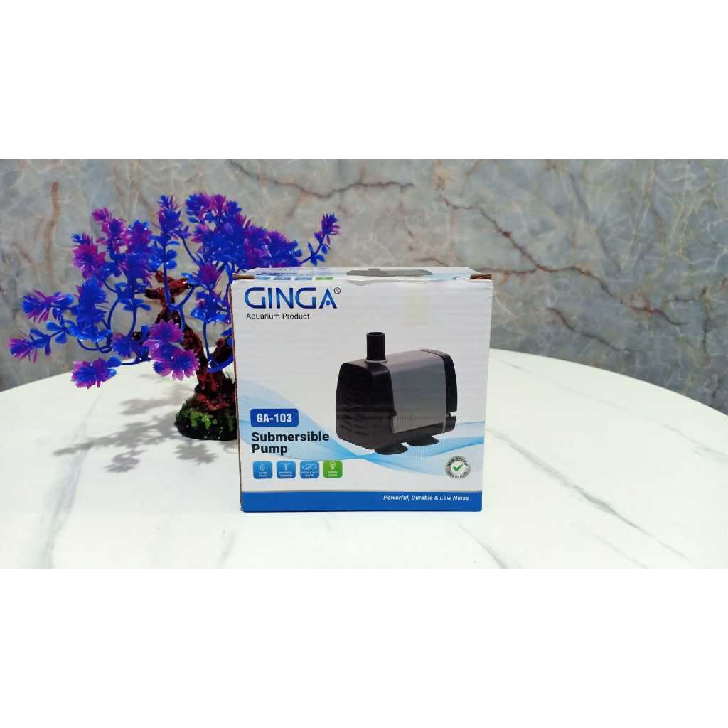 POWER HEAD POMPA CELUP AQUARIUM HIDROPONIK Low Watt - Mesin Air Terjun Kolam Ikan GINGA 103 2000L/H