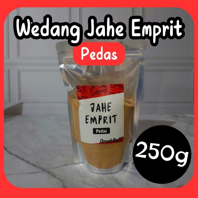 

[Omah Rafif] Wedang Jahe Emprit Instan - Pedas 250g