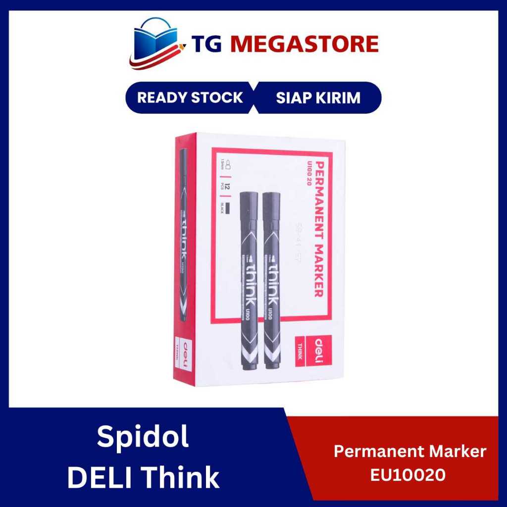 

Spidol DELI Think Permanent Marker - EU10020
