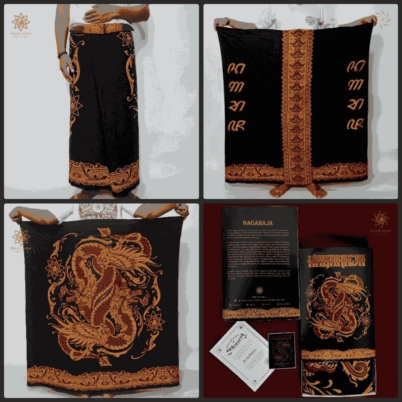 sarung motif naga