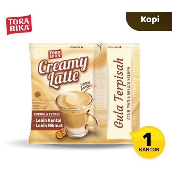 

TORABIKA CREAMY LATTE 22GR DUS ( 120 SACHET )