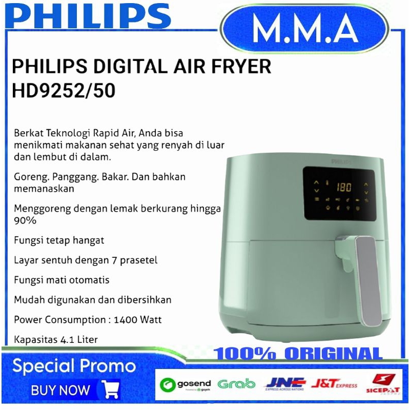 PHILIPS AIR FRYER HD9252 DIGITAL AIR FRYER PHILIPS HD 9252