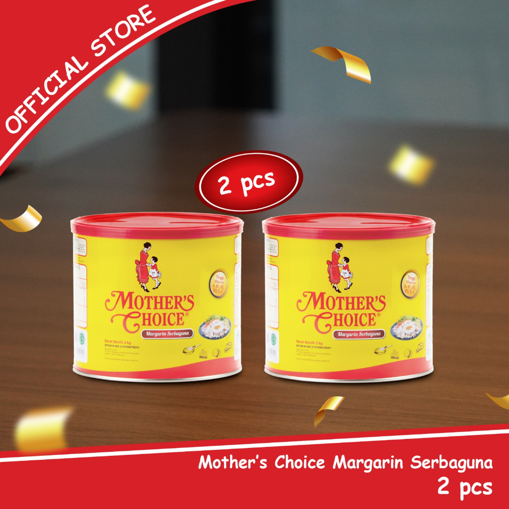

Mother's Choice Multipurpose Margarine 2 Kg (Margarin Serbaguna) X2