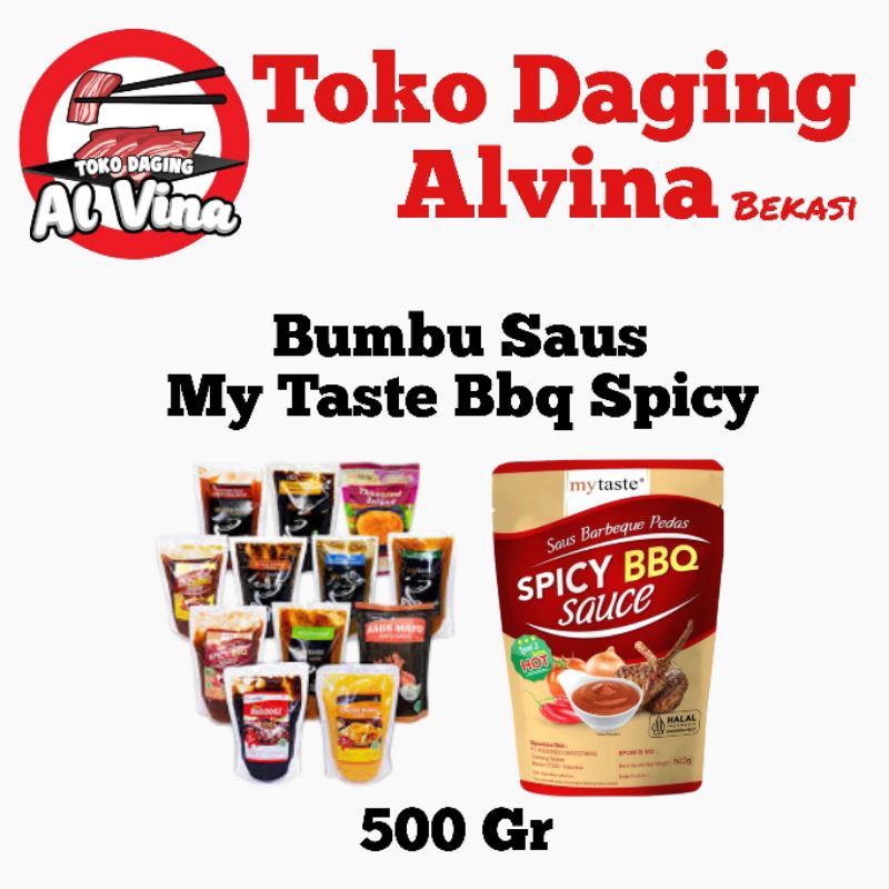 

Bumbu Spicy bbq mytaste 500 gr-Toko Daging Alvina
