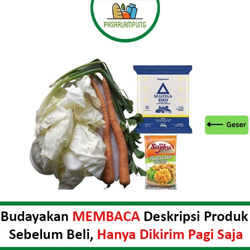 

Paket Bakwan Sayur Perbungkus Pasar Lampung