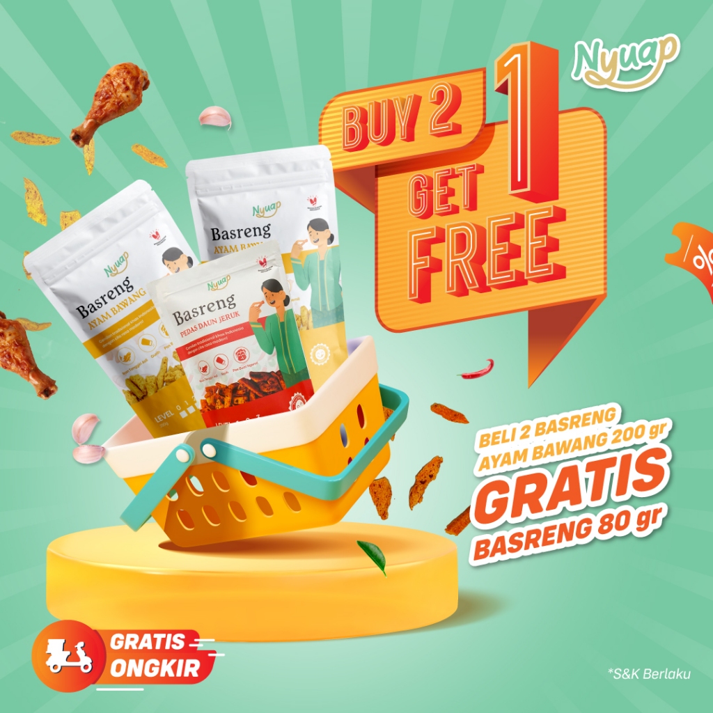 

BUY 2 GET 1 BASRENG TRUFFLE - PEDAS DAUN JERUK