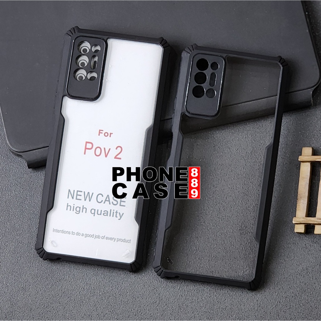 TECNO POVA 2 CASE ARMOR SHOCKPROOF CASE FUSION TECNO POVA 2
