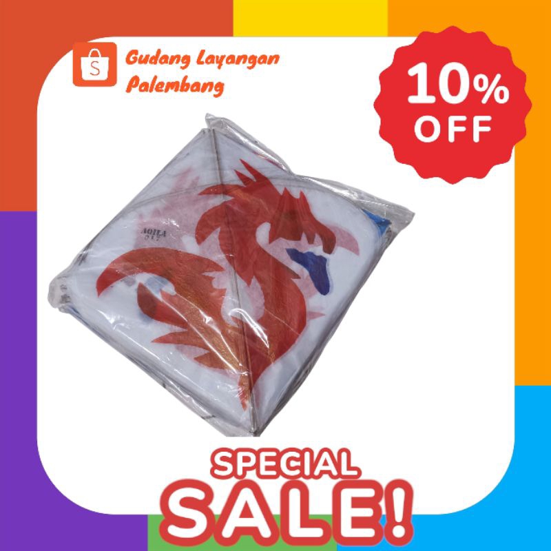 Layangan Palembang Kualitas Bagus || Cap Aqila [ isi 50 pcs ]