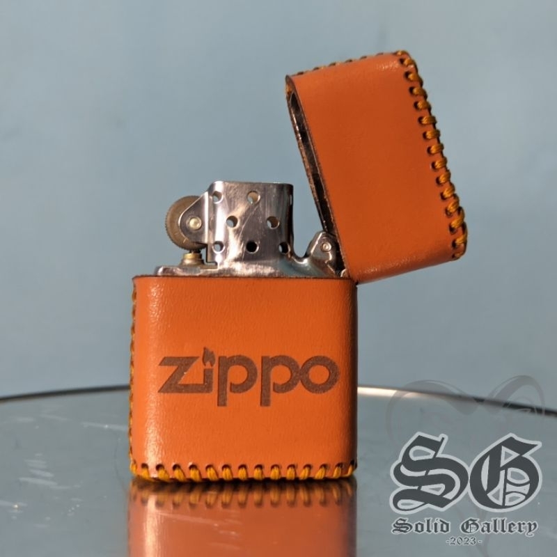 Solid Gallery - Case kulit Zippo / Sarung kulit Zippo