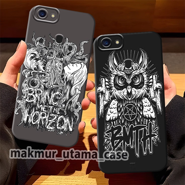 Casing Silikon Oppo F5 Oppo F5 Youth Oppo F9 Oppo F9 Pro Realme 2 Realme 2 Pro Motif BMTH -  Case Hp