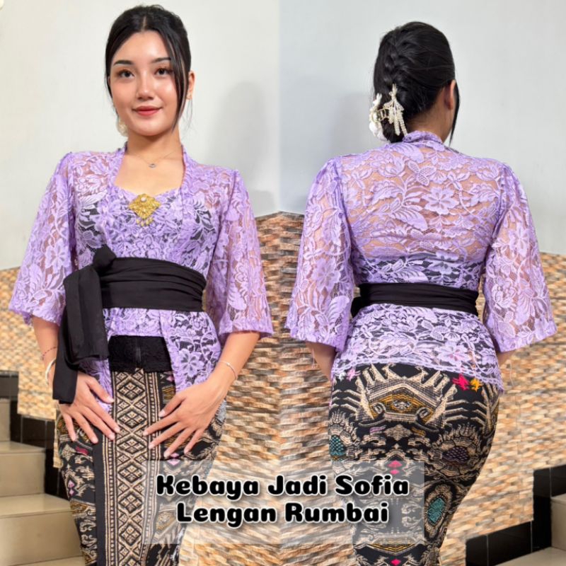kebaya bali brokat sofia